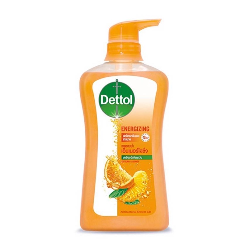 สบู่เหลว Dettol Shower Gel Anti-Bacteria Energizing 500 ml