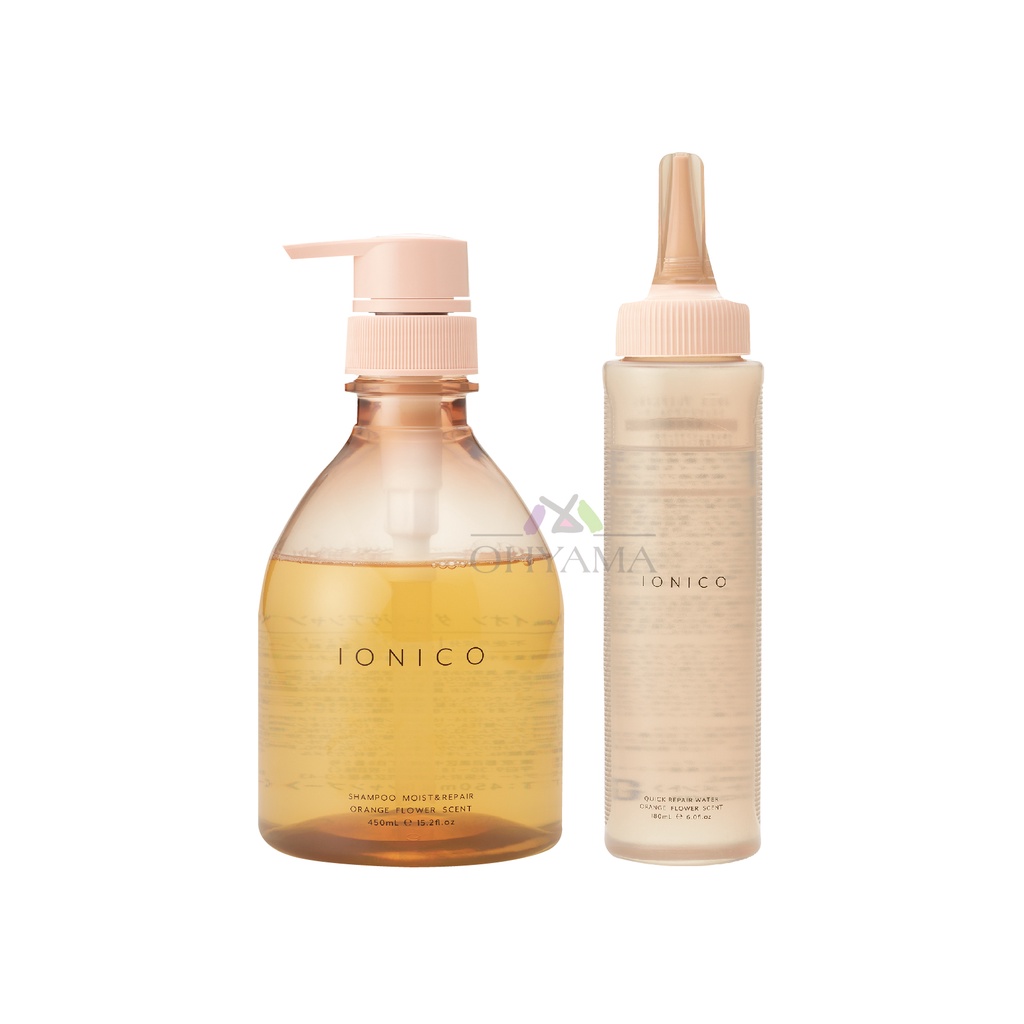 IONICO MOIST SHAMPOO and TREATMENT REPAIR ไอโอนิโค่ แชมพูและครีมนวด สูตรมอยซ์