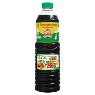 ภูเขาทอง น้ำซอสถั่วเหลืองปรุงรส ฝาเขียว 1 ลิตร/Golden Mountain Seasoning Soy Sauce Green Cap 1 Liter