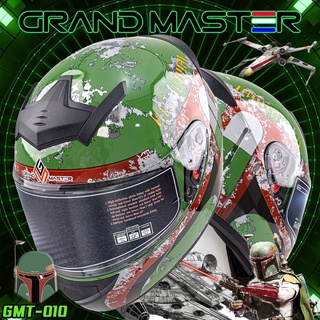 หมวกกันน็อค GRAND MASTER SERIES : GMT-010 LIMITED EDITION มาตราฐาน DOT ขนาด SIZE (L / XL / 2XL) (MS1604)