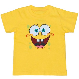 Animation shops SpongeBob เสื้อยืดสีเหลือง