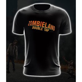 ( ของแท้ 100 % ) เสื้อ Zombieland : Double Tap ซอมบี้แลนด์ แก๊งซ่าส์ล่าล้างซอมบี้ Size M