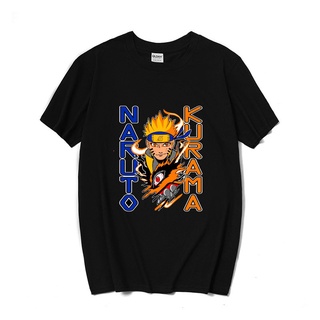 ผ้าฝ้ายคอกลม2022 ใหม่ Naruto เสื้อยืดผ้าฝ้ายอะนิเมะแขนสั้น retro เสื้อยืดผู้ชายfrom S-4XL