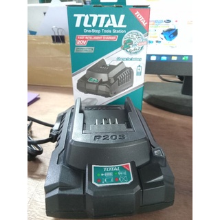 TOTAL แท่นชาร์ทแบตเตอรี่ 20V FAST INTELLIGENT CHARGER #TOTAL TFCLI2001