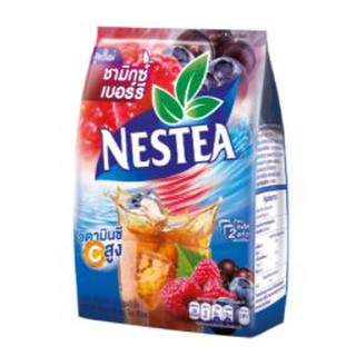 💥จัดส่งด่วน💥 เนสที ชามิกซ์เบอรี่ ปรุงสำเร็จชนิดผง 12.5 กรัม x 18 ซอง Pro🍭🍡🧁