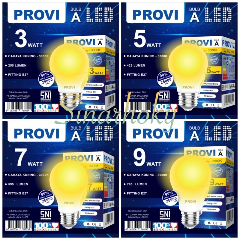 Provi โคมไฟลูกบอล LED สีขาวอบอุ่น 3w 5w 7w 9w สําหรับตกแต่งคาเฟ่ ...