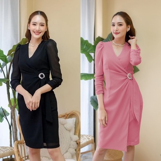 PD887 Lola Dress in เดรสผ้าชีฟอง