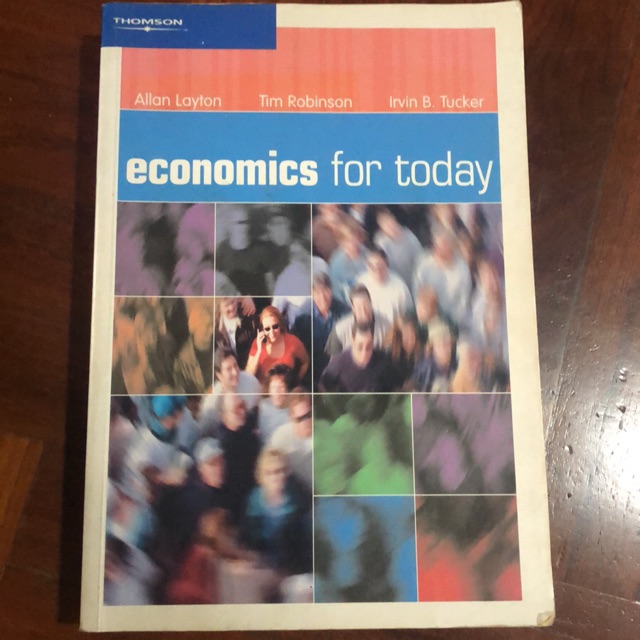 หนังสือ textbook มือสอง economics for today