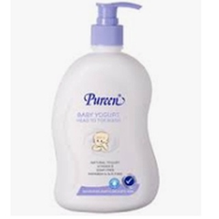 Pureen สบู่เหลว เบบี้เฮดโยเกิร์ตทูโทวอช Baby Yogurt head to toe wash 500 ml.