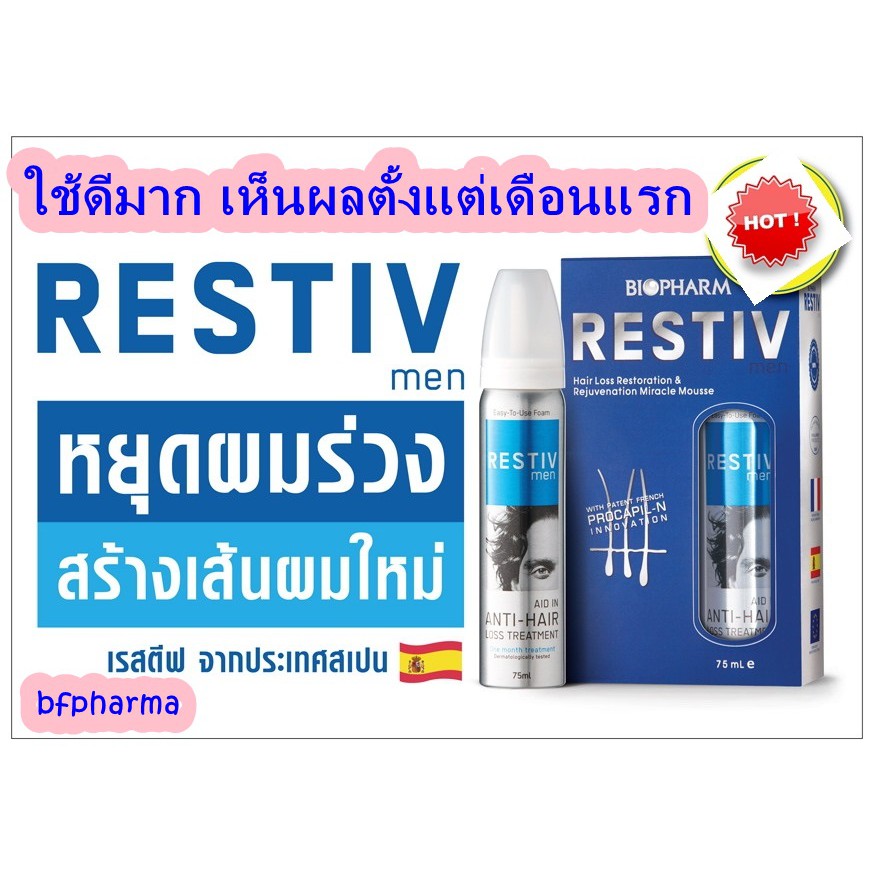 อัลบั้ม 93+ ภาพ ยาปลูกผม เรสทีฟ ความละเอียด 2k, 4k