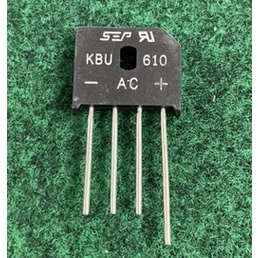 GBL2J , S60SC4M , KBU810 , KBU610 , D5SBA60 , GBP808N ,  Diode bridge จำนวน  1  ตัว