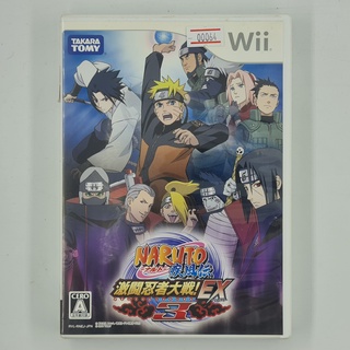 [00064] Naruto Shippuuden : Gekitou Ninja Taisen EX 3 (JP)(WII)(USED) แผ่นเกมแท้ มือสอง !!