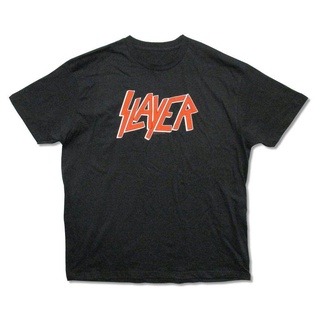 tshirtเสื้อยืดคอกลมฤดูร้อนเสื้อยืด พิมพ์ลายโลโก้ Slayer สีแดง สีดํา สไตล์คลาสสิก สําหรับผู้ชายSto4XL