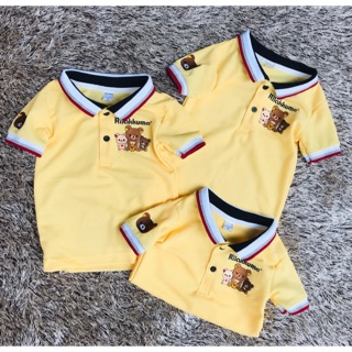 เสื้อโปโล คอปก เด็กผู้ชาย ลายน่ารัก ไซส์ S-XL พร้อมส่ง