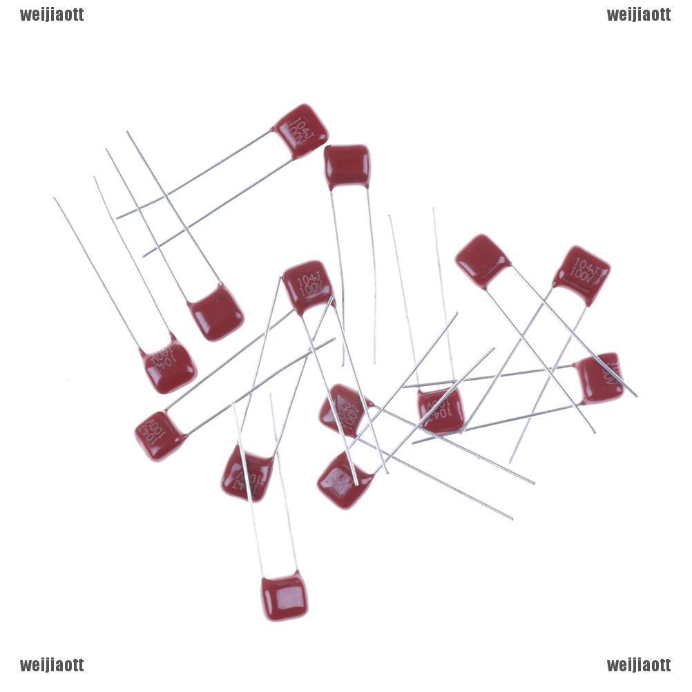 ใหม่ ตัวเก็บประจุฟิล์ม cbb 104 j 630 v 100 nf 0.1 uf p 10 มม. 10