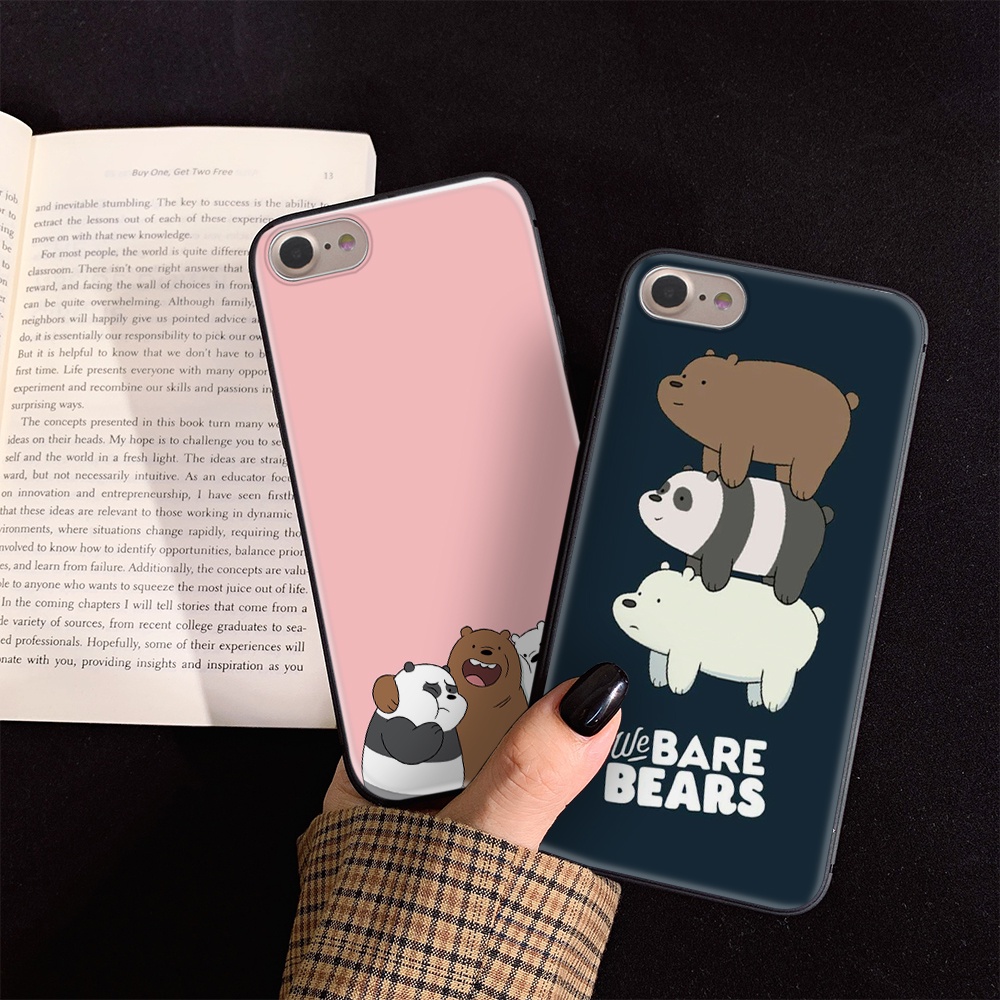 iPhone 12 Mini 11 Pro XR XS Max Soft Case B28 Comic We Bare Bears ...