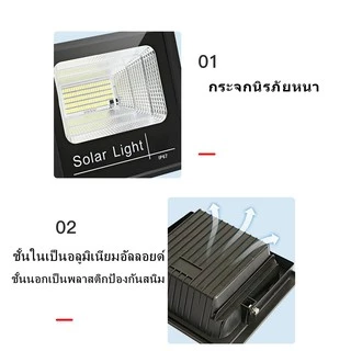 【รับประกัน30ปี】JD ไฟโซล่าเซลล์ ไฟสปอร์ตไลท์ กันน้ำ ไฟ Solar light ไฟ led โซล่าเซลล์ สปอร์ตไลท สว่างอัตโนมัติเมื่อฟ้ามืด