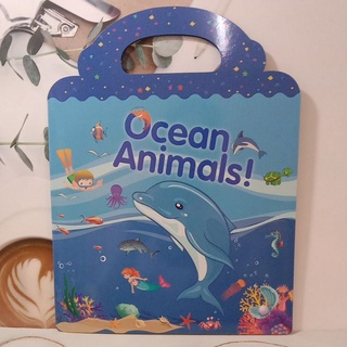 หนังสือสติ๊กเกอร์ Ocean Animals! (หนังสือมือหนึ่ง)