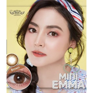 คอนแทคเลนส์ Mini Emma สีน้ำตาล (brown)