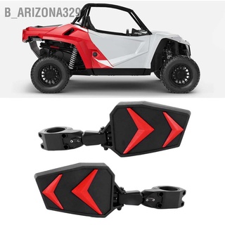 Arizona329 กระจกมองหลัง Utv อะลูมิเนียม สีดํา 1.75 นิ้ว แบบเปลี่ยน สําหรับ Arctic Cat Wildcat