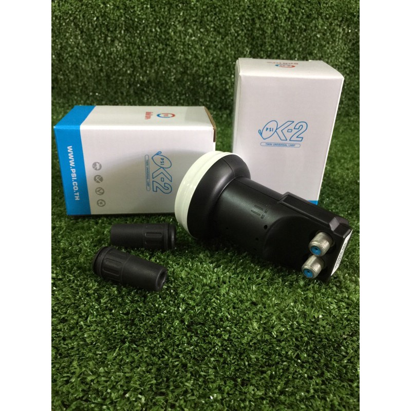 หัวรับสัญญาณ LNB PSI OK2 แบบ 2 ขั้ว รับ thaicom 8