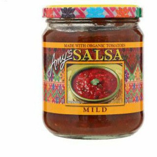 🔥สินค้าขายดี!! Amys Salsa  Mild ซอส ซัลซ่า เผ็ดน้อย เอมี่ส์ 496 กรัม คุณภาพระดับพรีเมี่ยม