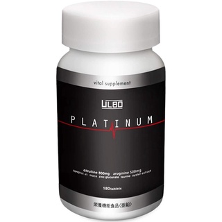 【ส่งตรงจากญี่ปุ่น】Ulbo Platinum ซิตรัลลีน อาร์จินีน สังกะสี 180 เม็ด