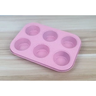 ถาดอบมัฟฟิน 12 หลุม เคลือบเทฟล่อน non-stick ถาดหลุมอบคัพเค้ก ขนม คุกกี้ แม่พิมพ์เค้กเทฟล่อน