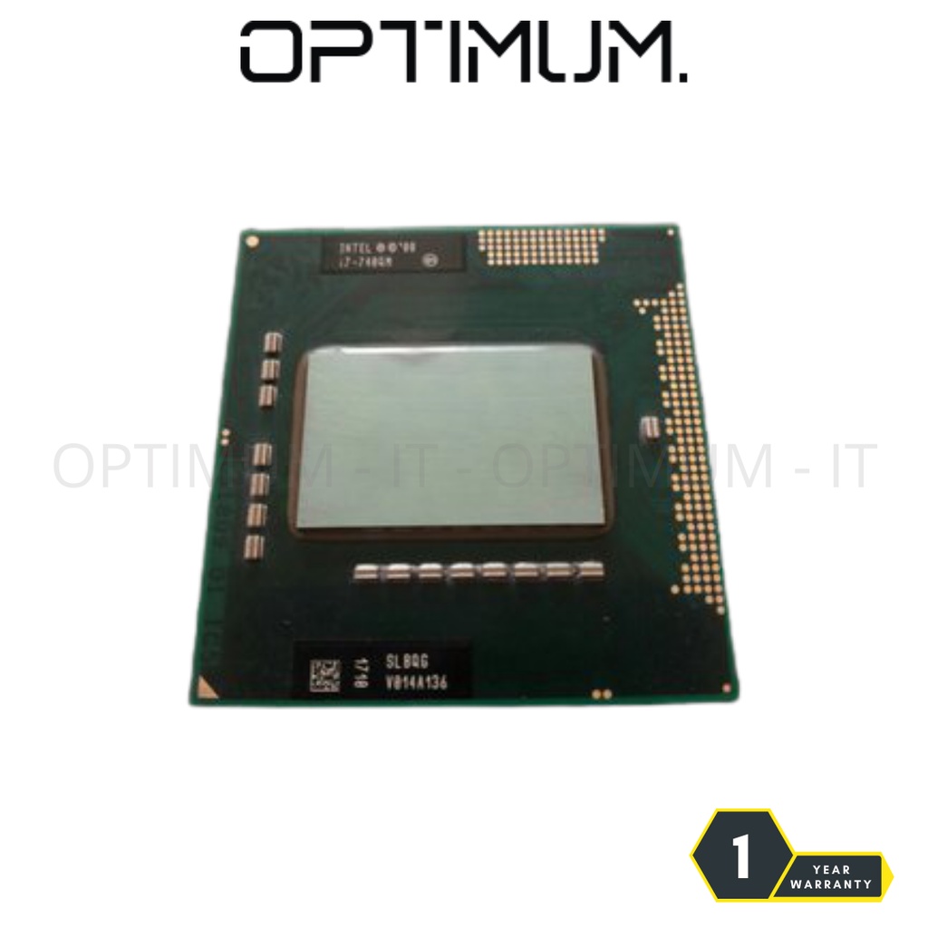 [ตกแต่งใหม่] โปรเซสเซอร์ Intel Core i7-740QM (แคช 6M, 1.73 GHz) (รับประกัน 1 ปี)