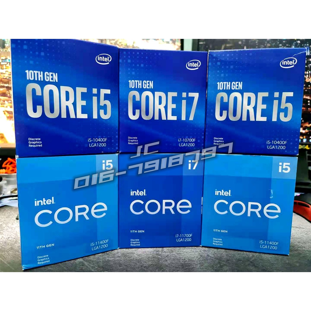 [CLEARANCE] หน่วยประมวลผล Intel Core i7-11700K i7-10700F i7-11700F i5-10400F LGA 1200