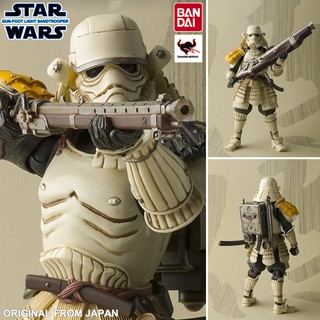 Figma งานแท้ ฟิกม่า Bandai Star Wars Samurai Teppo Ashigaru Sandtrooper Movie Realization สตาร์ วอร์ส ซามูไร ทรูปเปอร์