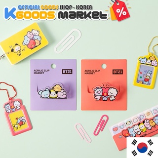 BTS BT21 มินินี่อะคริลิคคลิปแม่เหล็ก Set สินค้าอย่างเป็นทางการ