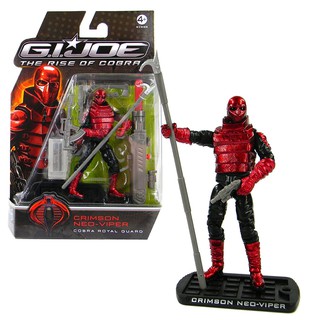 HASBRO : G.I. Joe MOVIE : G.I. Joe THE RISE OF COBRA : CRIMSON NEO-VIPER COBRA ROYAL GUARD สินค้าใหม่ มือ 1 ของแท้ 100%