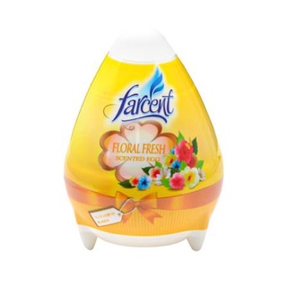 เจลปรับอากาศ FARCENT EGG 170g FLORAL FRESH . AIR FRESHENER GEL FARCENT EGG 170G FLORAL FRESH