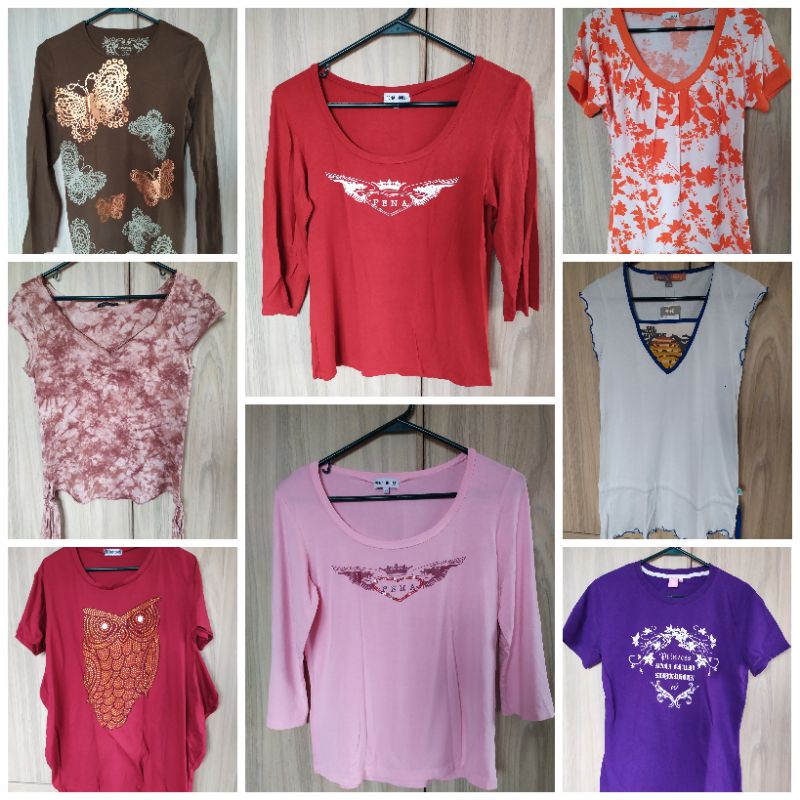 MTS103-110 เสื้อยืด Pen@ มือสอง สภาพดี