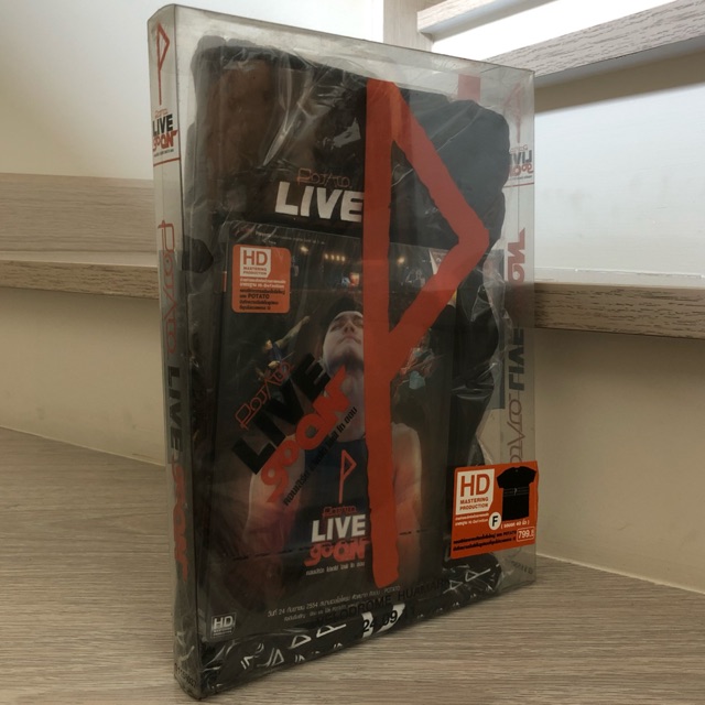 DVD BOXSET Potato Live Go On (ดีวีดี)