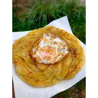 โรตีกึ่งสำเร็จรูป roti house 1 แพ็ค มี 5 แผ่น ราคา 35 บาท ฮาลาล 100%