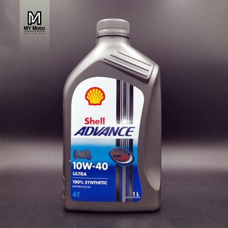 น้ำมันเครื่อง Shell Advance 4T ULTRA 10W-40 1 L