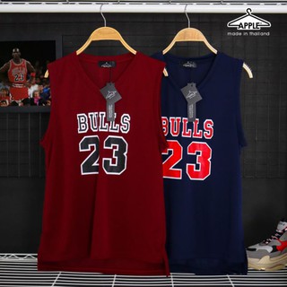 เสื้อกล้ามบาส Bulls23 งานสกรีนเกรด A มีเก็บเงินปลายทาง