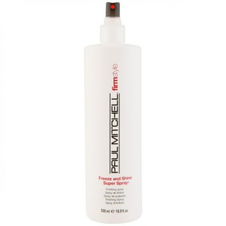 PAUL MITCHELL Freeze &amp; Shine Super Spray 500 ml. สเปรย์จัดแต่งผม