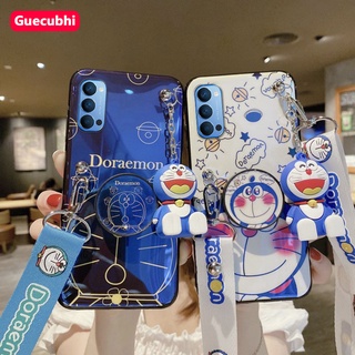 DORAEMON Cartoon Case VIVO V21 V21E 4G 5G Y72 Y52 5G V20 SE Y20 Y20S Y50 Y30 Y30i Y17 Y15 Y12 Y12i Y11 S1 Pro V17 V19 Y95 Y93 Y91 Y91i Y19 V9 Y85 V11 V11i Y91C Y1S Y51 2020 Y31 2021 Y50 Y30 Y30i X60 With Stand Strap Lanyard