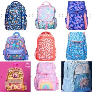 พร้อมส่ง Smiggle backpack เป้Smiggle กระเป๋าเป้ กระเป๋านักเรียน สมิกเกิ้ล ของแท้