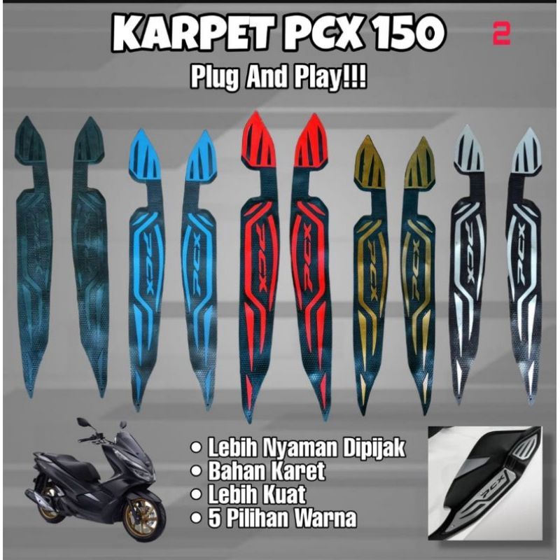Honda PCX 150 / PCX 160 พรมมอเตอร์ไซค์ / PCX 150 ขอบ / PCX 150 พรม / PCX 150 / พรมมอเตอร์ไซค์ Honda PCX - พรม Nmax ใหม่ - พรม Nmax รุ่นเก่า