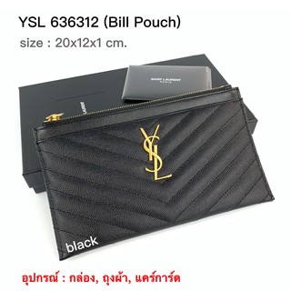 New YSL Large Bill Pouch (Code : 636312)