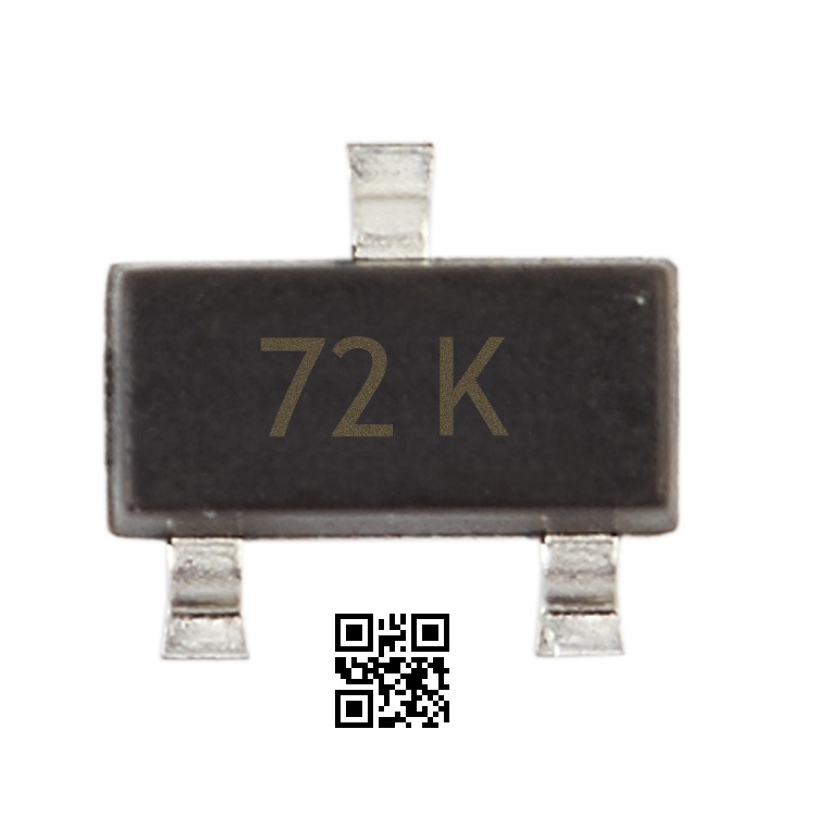 Mosfet 2N7002K-T1-E3 2N7002K-LT1G 2N7002K 2N7002 K72 72K 72 KN CH