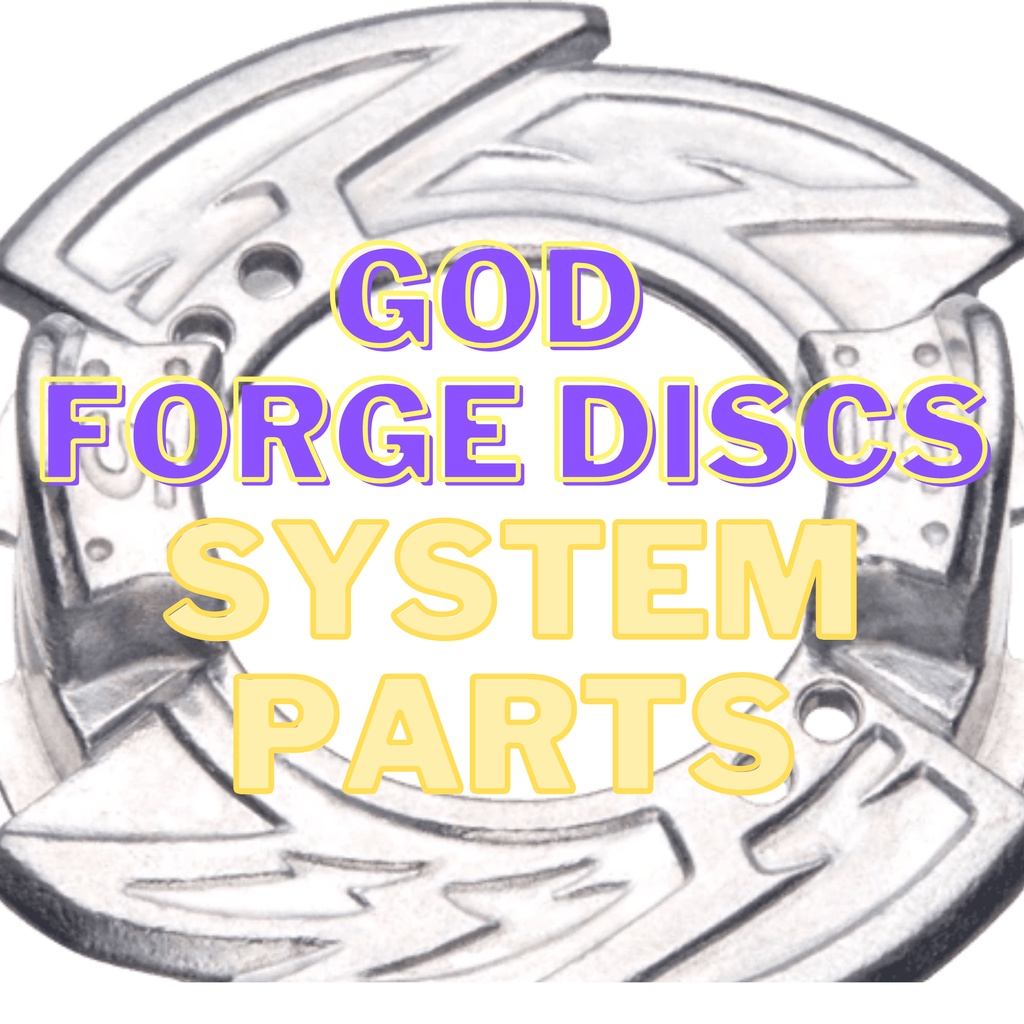 [อะไหล่ญี่ปุ่น มือสอง] Beyblade Burst God Forge Discs Update ประจำ!