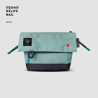 Squad relife mint sling bag กระเป๋าสะพายข้างรุ่น Squad สีฟ้ามินท์ / TA.THA.TA