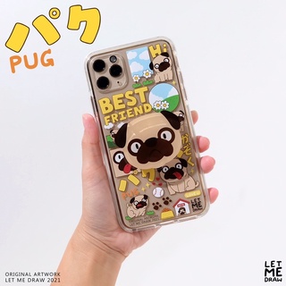 PUG 🐶Best Friend Collection🐶(เเจ้งรุ่น/สีเครื่อง/ลายGripTok ทางinboxนะคะ* )