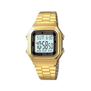 Casio นาฬิกาข้อมือผู้ชาย ระบบ Digital รุ่น A178WGA-1AUDF(ประกันcmg)