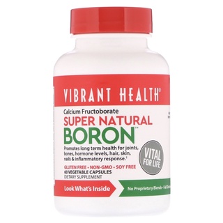 Boron 6 mg +calcium234mg +broccoli 676mg 60 capsules